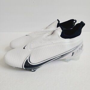 NEW Nike Vapor Edge Elite 360 Flyknit Football Cleats CV6282-108 Size 12.5 White